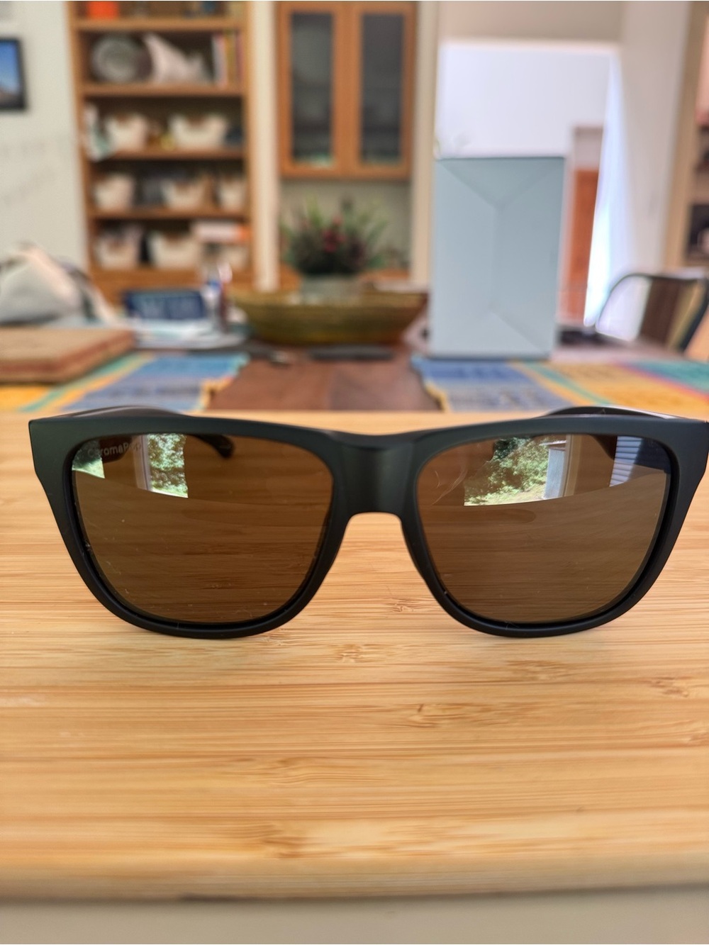 SMITH Black Frame Brown Lens Sunglasses